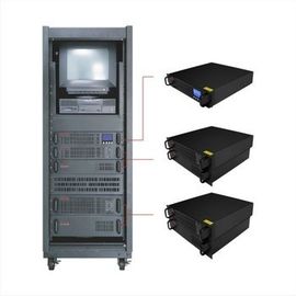 คลื่นไซน์บริสุทธิ์ Rack Mount ระบบออนไลน์ 1000VA 10KVA / 110V - 240V เทคโนโลยี PWM กับ IGBTs