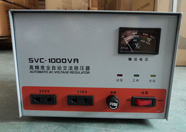1 KVA IP20 ร่มเฟส AVR ควบคุมแรงดันไฟฟ้า Regulator สำหรับคอมพิวเตอร์