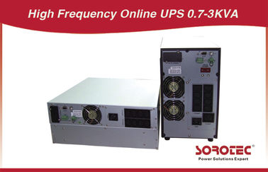 ตัวเลือกแรงดันไฟฟ้าแบบตั้งโต๊ะ UPS แบบแร็ค, UPS ความถี่สูงแบบออนไลน์ 0.7 - 3KVA