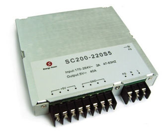 200W พลังงานสูง AC-DC Power Supplies เดียว output 5V SC200-220S5