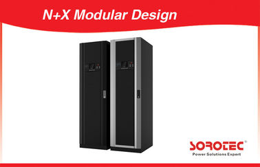 Modular UPS ปัจจัย 0.9 ไฟฟ้าสำหรับจอแสดงผล LCD 12 ภาษา 10-300KVA