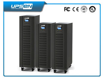 10KVA 220V / 380V แปลงดับเบิลออนไลน์ UPS / ระบบ UPS 20KVA ออนไลน์