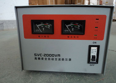 อุตสาหกรรมพลังงานสูง 2 KVA SVC แรงดันไฟฟ้าอัตโนมัติ Regulator AVR 110V / 220V