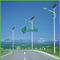 ประหยัดพลังงาน IP65 20W LED ไฟถนนพลังงานแสงอาทิตย์กับ 5M Q235 ขั้วโลก