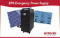 พลังงานแสงอาทิตย์ประหยัดพลังงานบ้าน UPS 220 โวลต์ NI - MH แบตเตอรี่ 70ah