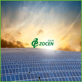แผง 250W Polycrystalline ผลิตไฟฟ้าเซลล์แสงอาทิตย์ 22MW ระบบ