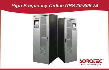 ECO - Friendly 20, 60, 80 KVA 3 เฟสเข้า / ออก UPS แบบ High Frequency Online, 380/400 / 415V