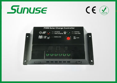 20A 12V 24V PWM แผงเซลล์แสงอาทิตย์ควบคุมเครื่องควบคุมการประจุด้วยจอแสดงผล LED