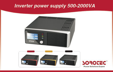 Home Auto 12VDC อินเวอร์เตอร์พาวเวอร์ 500VA - 2000VA คลื่นไซน์ปรับเปลี่ยน