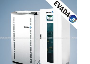 3 เฟสความถี่สูงขาว ATM UPS 10KVA - 400KVA สามอินพุตและเอาต์พุต 3 ช่อง