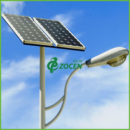 เพียวไวท์พลังงานแสงอาทิตย์ไฟถนน Powered โคมไฟ IP68 30W LED ไฟถนน