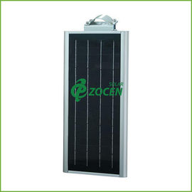 6500K 15W LED แบบบูรณาการ 4-5M แผงพลังงานแสงอาทิตย์ไฟถนนหลัก / ถนนเอกชน