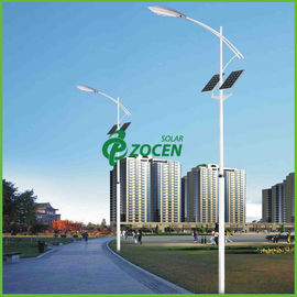 112W 14400LM 6500K ไฟถนน Solar Panel ใช้สำหรับถนนสายหลัก 12M ขั้วโลก