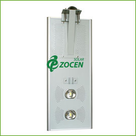 ajustable IP65 60W แบบบูรณาการแผงไฟถนนพลังงานแสงอาทิตย์กับร่างกายมนุษย์เซนเซอร์