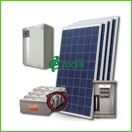 1.12KW AC / DC Off กริดพลังงานแสงอาทิตย์ระบบชุดสำหรับใช้ในครัวเรือน / Home