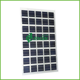 ที่มีประสิทธิภาพสูง 36V แผ่นลามิเนตหลังคาชาร์ป Monocrystalline Solar 155W