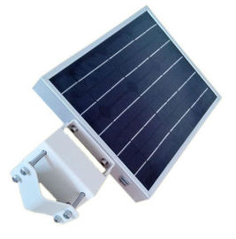 6m สูง 12W ไฟร้อน White Bridgelux IP66 กลางแจ้งแบบบูรณาการพลังงานแสงอาทิตย์ไฟถนน