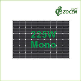 225 W ไฟฟ้าโซลาร์เซลล์ Molycrystalline แผงเซลล์แสงอาทิตย์ด้วยเกรด A เซลล์แสงอาทิตย์
