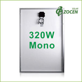 ที่มีประสิทธิภาพสูง 320W Monocrystalline แผงเซลล์แสงอาทิตย์ที่มีประสิทธิภาพสูงถึง 16.49%
