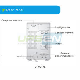 1kVA / 2KVA / 3KVA สมาร์ทพาวเวอร์ซัพพลาย UPS ที่มีจอแอลซีดีจอฟ้าดิจิตอล