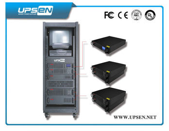 Rack ถอดออนไลน์ UPS 1-10Kva กับ 19 &quot;2U 3U สูงและชุดแบตเตอรี่ภายนอก