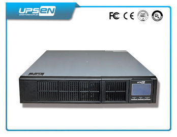 1 เฟสคอมพิวเตอร์ Uninterruptible Power Supply 10KVA ออนไลน์ UPS กับ 19 &quot;2U / 3U สูง