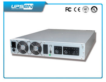 19 นิ้ว Sinewave Rack Mount UPS 1kVA - 10KVA สำหรับเซิร์ฟเวอร์ศูนย์ข้อมูลที่สำคัญอุปกรณ์เครือข่ายการใช้งาน