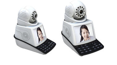 ขนาดเล็ก IR กล้องไร้สาย IP รักษาความปลอดภัยด้วยการจัดเก็บข้อมูลความละเอียดสูง 3D เสียงรบกวนการกรอง