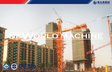 แปลงความถี่ด้านบนแกว่งทาวเวอร์เครนสำหรับการสร้าง 1200KN.M ก่อสร้าง