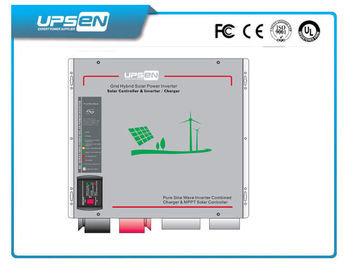อินเวอร์เตอร์ควบคุม 3kW 4KW 5kw โซล่าเพาเวอร์อินเวอร์เตอร์ 50HZ / 60HZ Inbuilt MPPT ควบคุม