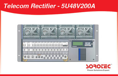 220v สื่อสาร 48V DC Power Supply ช่วงเวลาการนับความถี่