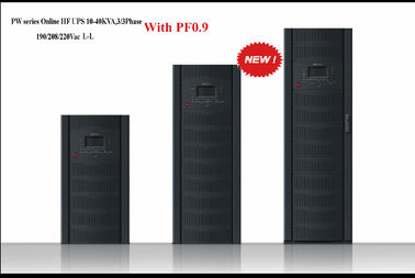 3 เฟส UPS ออนไลน์ความถี่สูงด้วย IGBT Rectifier 208Vac ธนาคาร