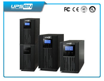 UPS แปลง True Online คู่พร้อมคลื่นไซน์บริสุทธิ์และจอแสดงผล LCD 1kVA - 20KVA
