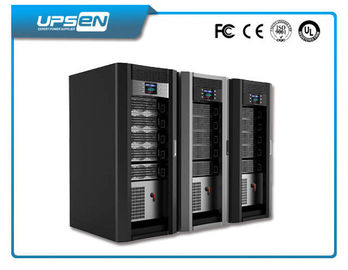 ความถี่สูงเพียวไซน์เวฟ 380V / 400V / 415VAC Modular UPS พาวเวอร์ซัพพลายที่มีสัญญาณรบกวนต่ำ