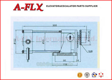 ไฟฟ้าฮิตาชิลิฟท์ประตูมอเตอร์ TOG-MS-3 มอเตอร์ DC 110V