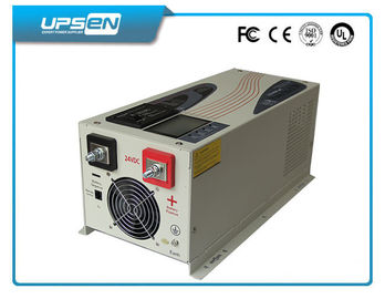 การควบคุมระยะไกล 120VAC 60Hz DC AC อินเวอร์เตอร์ชาร์จกับเพียวไซน์เวฟ