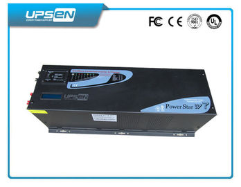 ไฮบริดที่มีประสิทธิภาพสูงกระแสไฟฟ้าพลังงานแสงอาทิตย์ชาร์จ 4KW / 5KW / 6KW ด้วยจอแสดงผล LED