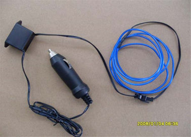 4mm / 5mm Electroluminescent EL ลวด LED ที่มี DC 12V อินเวอร์เตอร์สำหรับประตูและผนัง