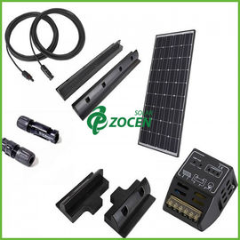 ที่มีประสิทธิภาพสูง 100W 18V โมโนคริสตัลแผงเซลล์แสงอาทิตย์สำหรับชาร์จแบตเตอรี่ 12V
