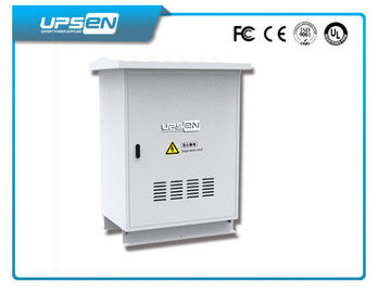 อัจฉริยะ 3 เฟสกลางแจ้ง Uninterruptible Power Supply 10KVA - 100KVA ออนไลน์ UPS ที่มีระดับ IP55 ปิดผนึก