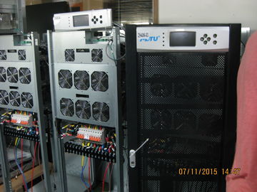 ZH E Series 3 เฟสออนไลน์ UPS 15-400kVA เอาท์พุท PF0.9 Transformless