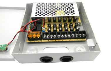 ประสิทธิภาพสูงกล้องวงจรปิดพาวเวอร์ซัพพลาย AC100-240V 6 ช่อง EN55022 Class B