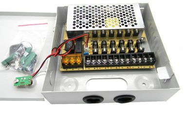 ประสิทธิภาพสูงกล้องวงจรปิดพาวเวอร์ซัพพลาย AC100-240V 6 ช่อง EN55022 Class B