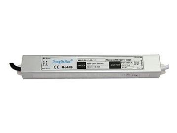 2500mA 12 V DC 30W ไดร์เวอร์ LED กันน้ำ / EPA8270C IP68 LED พาวเวอร์ซัพพลาย