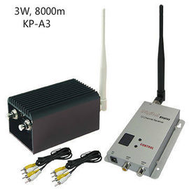 8km ยาวเกียร์ช่วง 8 ช่องส่งกล้องวงจรปิดวิดีโอ Transreceiver 1.2 กิกะเฮิร์วิดีโอ