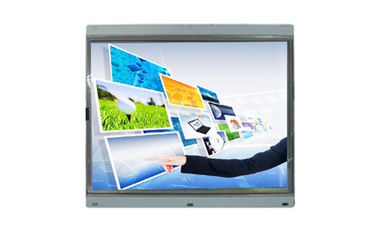 จอภาพ LCD XGA อุตสาหกรรมขนาด 15 นิ้วพร้อมจอแสดงผล CCTV 1024x768