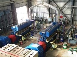 Genset โรงไฟฟ้าน้ำ Cooled Diesel Generator 11KV 750Rpm