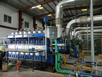 4 * 2500kW HFO โรงไฟฟ้า Fired genset