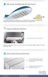 60Hz 135W ไฟไฟ LED สูงถนนพลังงานอย่างมีประสิทธิภาพไฟถนน LED