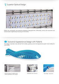 110 LM / w IP65 พลังงานสูงถนนไฟ LED ขนาด 100 วัตต์ด้วยเลนส์พลาสติก